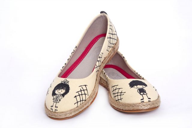 Chaussures femme Goby ballerines espadrilles FBR1204