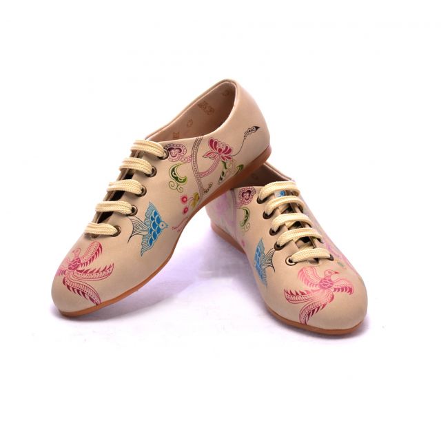 Chaussures femme Goby lacets oxford SLV015