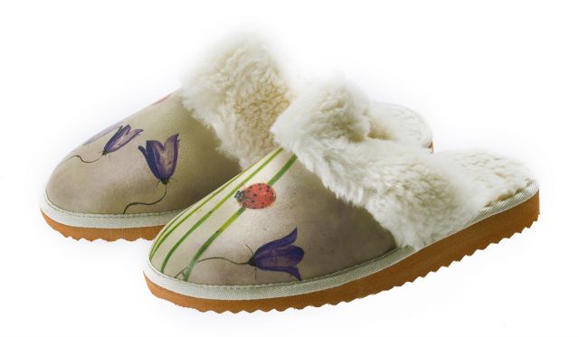 Chaussures femme Calceo pantoufles de mouton CADT108